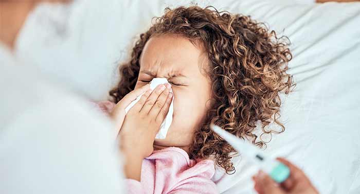 بیماریهای شایع سرماخوردگی در کودکان