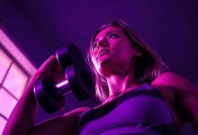 تمرینات ورزشی ورزش با دمبل