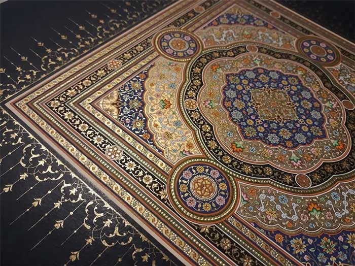 تذهیب هندسی و گره‌دار