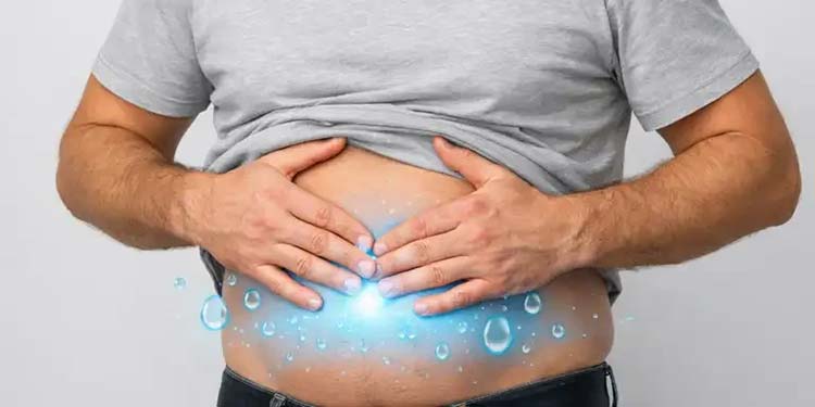تجمع مایعات در بدن